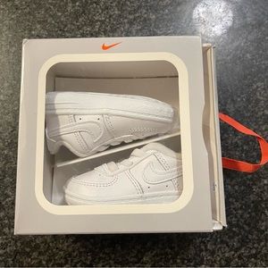INFANT NIKE AIR FORCE 1 CRIB CASUAL SHOES